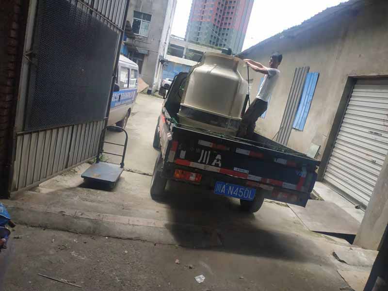 自贡崇州15T冷却塔货啦啦物流配送