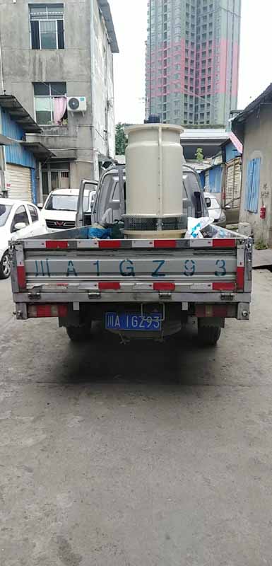 自贡金堂淮口冷却塔循环系统