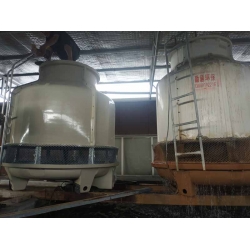 自贡50T冷却塔安装现场