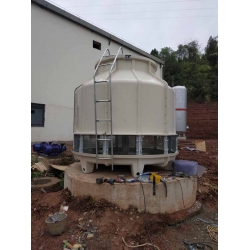 四川遂宁GL-125T冷却塔安装现场