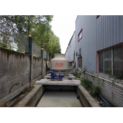 四川眉山仁寿视高60T冷却塔水循环系统-2台安装现场