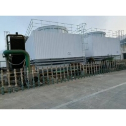 方形逆流式玻璃冷却塔