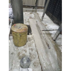 邛崃升和制药厂3台冷却塔接水盘补漏自贡工程案例