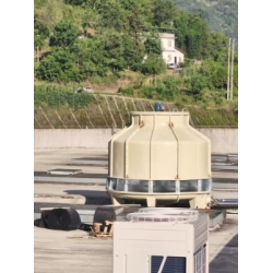 圆形逆流式冷却塔