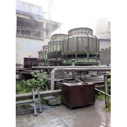 贵州开阳紫江水泥厂3台200冷却塔填料更换工程案例