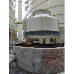 四川石棉GL-125T冷却塔安装现场